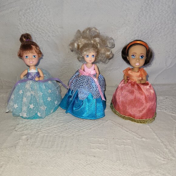 Cupcake & Ice Cream Cone Dolls 90s - Picture 1 of 15